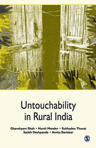 Stock image for Untouchability in Rural India for sale by Goldstone Books