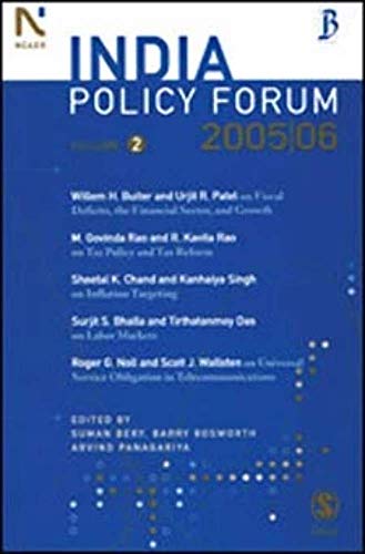 India Policy Forum: 2005-06: Volume 2