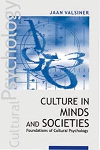 9780761935827: Culture in Minds and Societies: Foundations of Cultural Psychology