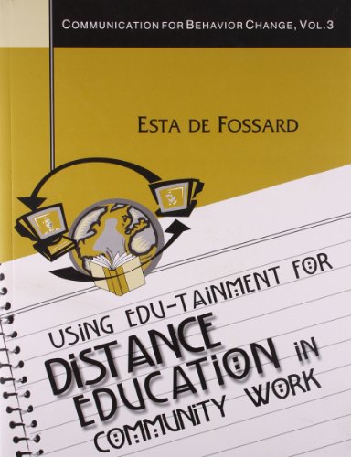 Stock image for Using Edu-Tainment for Distance Education in Community Work for sale by Better World Books