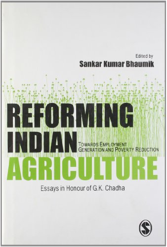 9780761936459: Reforming Indian Agriculture: Towards Employment Generation and Poverty Reduction Essays in Honour of G K Chadha
