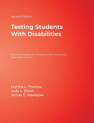 Imagen de archivo de Testing Students With Disabilities: Practical Strategies for Complying With District and State Requirements a la venta por Wonder Book