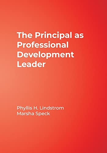 Beispielbild fr The Principal As Professional Development Leader zum Verkauf von Better World Books