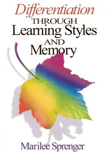 Beispielbild fr Differentiation Through Learning Styles and Memory zum Verkauf von Better World Books