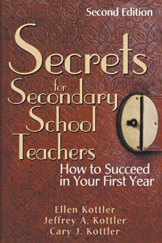 Stock image for Secrets for Secondary School Teachers : How to Succeed in Your First Year for sale by Better World Books