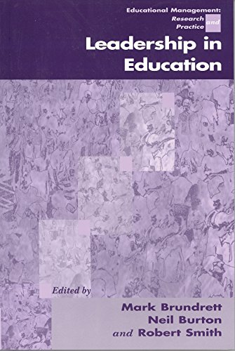 Imagen de archivo de Leadership in Education (Centre for Educational Leadership and Management) a la venta por WorldofBooks