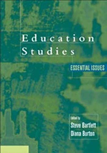 Beispielbild fr Education Studies: Essential Issues zum Verkauf von Anybook.com