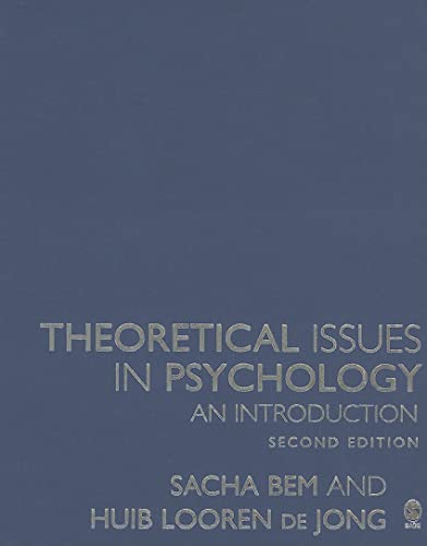 Beispielbild fr Theoretical Issues in Psychology: An Introduction zum Verkauf von Anybook.com