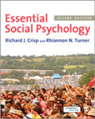 Beispielbild fr Essential Social Psychology zum Verkauf von AwesomeBooks