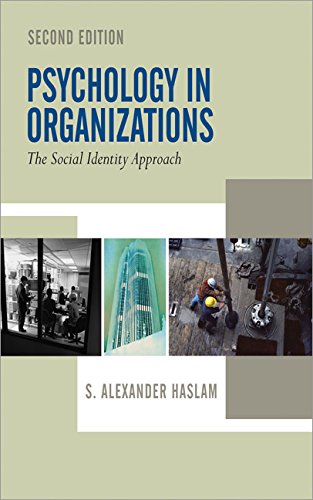 Stock image for Psychology In Organizations: The Social Identity Approach for sale by Revaluation Books