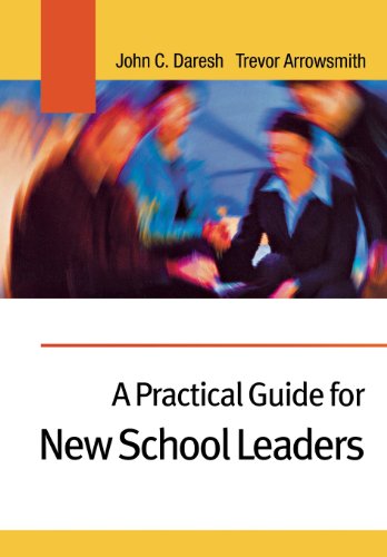 Imagen de archivo de A Practical Guide for New School Leaders a la venta por Better World Books Ltd