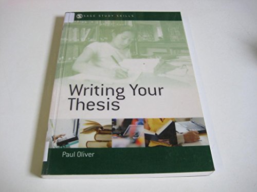 Imagen de archivo de Writing Your Thesis a la venta por Better World Books: West