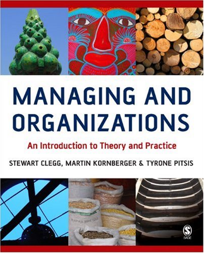 Beispielbild fr Managing and Organizations: An Introduction to Theory and Practice zum Verkauf von AwesomeBooks