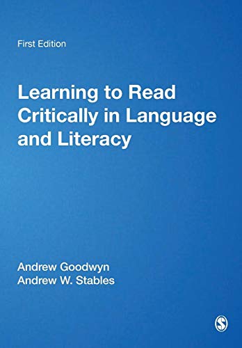 Stock image for Learning to Read Critically in Language and Literacy for sale by Chiron Media