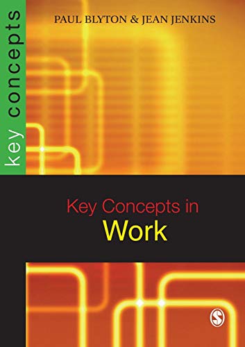 Stock image for Key Concepts in Work (SAGE Key Concepts series) for sale by MusicMagpie