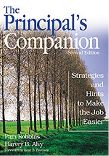 Beispielbild fr The Principal  s Companion: Strategies and Hints to Make the Job Easier zum Verkauf von AwesomeBooks