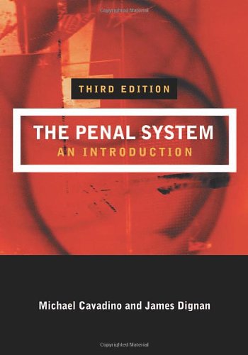 Stock image for The Penal System: An Introduction for sale by RIVERLEE BOOKS