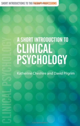 Stock image for A Short Introduction to Clinical Psychology Short Introductions to the Therapy Professions for sale by PBShop.store US