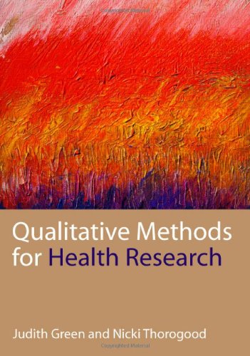 Stock image for Qualitative Methods for Health Research for sale by Anybook.com