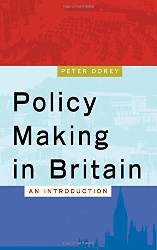 Beispielbild fr Policy Making in Britain: An Introduction zum Verkauf von WorldofBooks