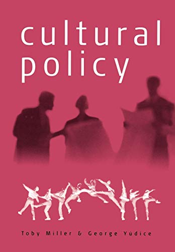 Beispielbild fr Cultural Policy zum Verkauf von Better World Books