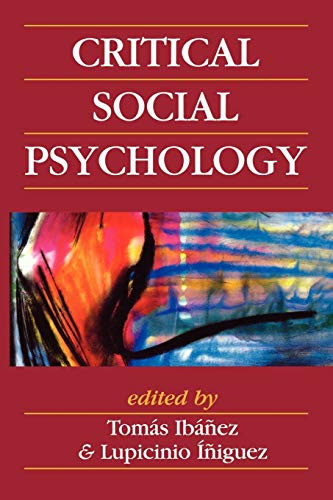 Imagen de archivo de Critical Social Psychology a la venta por WorldofBooks