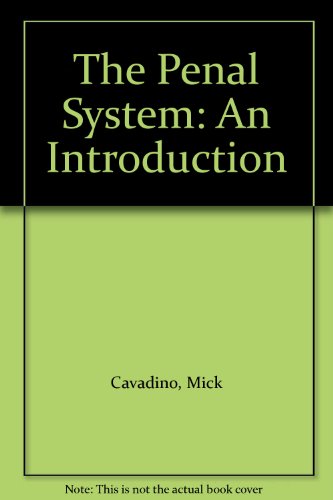 9780761953272: The Penal System: An Introduction