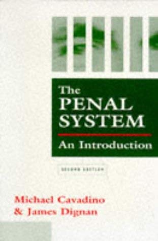 Beispielbild fr The Penal System: An Introduction zum Verkauf von WorldofBooks