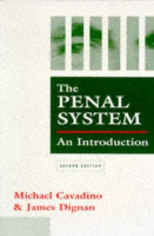 Stock image for The Penal System: An Introduction for sale by AwesomeBooks