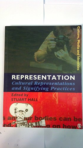 Stock image for Representation: Cultural Representations and Signifying Practices (Culture, Media and Identities Series) for sale by SecondSale
