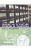 Imagen de archivo de Production of Culture/Cultures of Production a la venta por Basi6 International