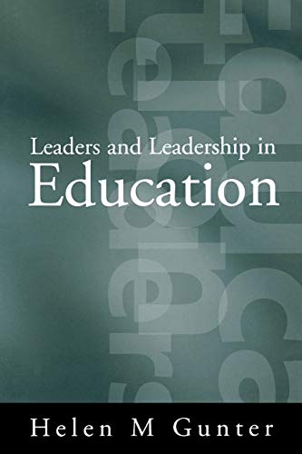 Stock image for Leaders and Leadership in Education for sale by RIVERLEE BOOKS