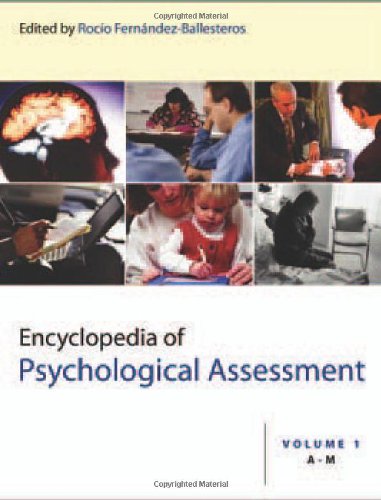 Beispielbild fr Encyclopedia of Psychological Assessment zum Verkauf von Better World Books