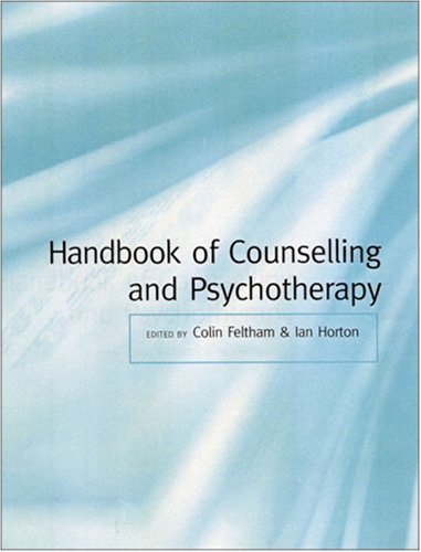 Stock image for Handbook of Counselling and Psychotherapy for sale by Bank of Books