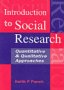 Stock image for Introduction to Social Research: Quantitative and Qualitative Approaches for sale by HPB-Red