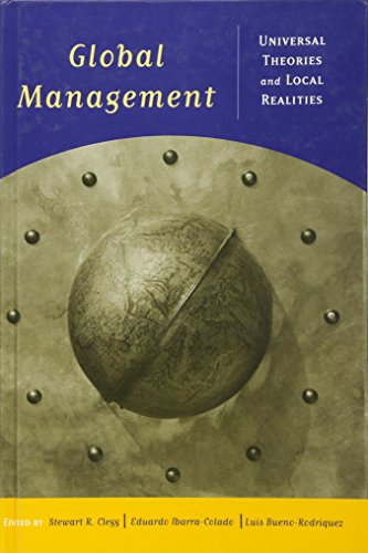 Imagen de archivo de Global Management : Universal Theories and Local Realities a la venta por Better World Books