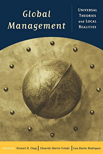 Imagen de archivo de Global Management: Universal Theories and Local Realities a la venta por WorldofBooks
