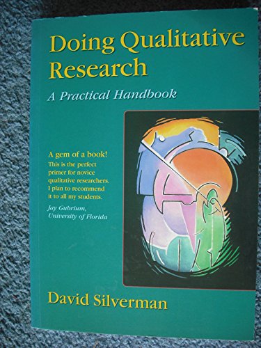 Stock image for Doing Qualitative Research : A Practical Handbook for sale by Better World Books