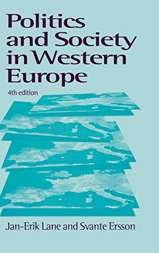 Politics and Society in Western Europe Jan-Erik Lane Author