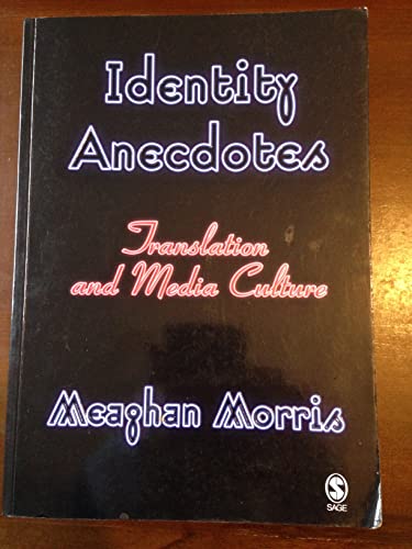 Stock image for Identity Anecdotes: Translation and Media Culture for sale by medimops