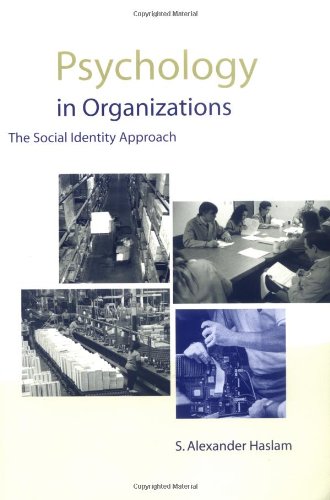 Imagen de archivo de Psychology in Organizations: The Social-Identity Approach a la venta por WorldofBooks