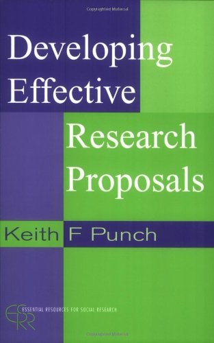 Imagen de archivo de Developing Effective Research Proposals (Essential Resource Books for Social Research) a la venta por SecondSale