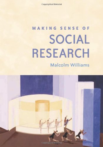 Imagen de archivo de Making Sense of Social Research (Sage Benchmarks in Social Research Methods) a la venta por HPB-Red