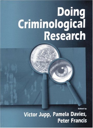 Imagen de archivo de Doing Criminological Research a la venta por Anybook.com