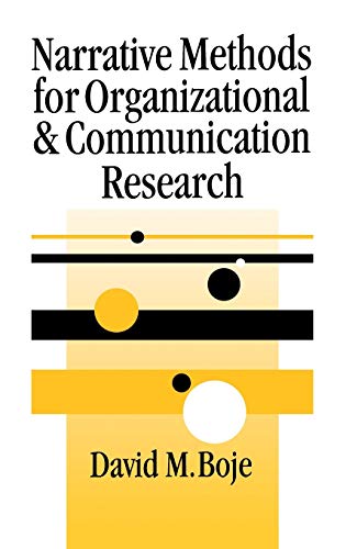 9780761965862: Narrative Methods for Organizational & Communication Research (SAGE series in Management Research)