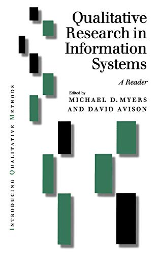 Imagen de archivo de Qualitative Research in Information Systems: A Reader (Introducing Qualitative Methods series) a la venta por WorldofBooks
