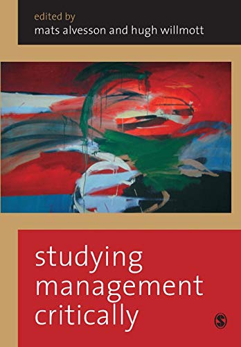 Imagen de archivo de Studying Management Critically a la venta por Better World Books