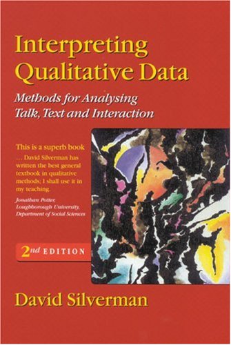 9780761968641: Interpreting Qualitative Data: Methods for Analysing Talk, Text and Interaction