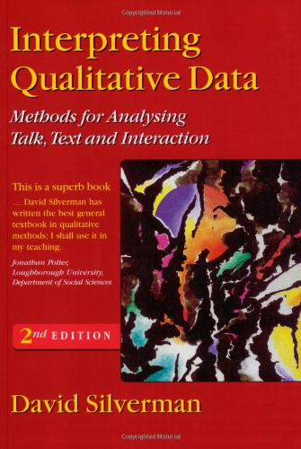 Imagen de archivo de Interpreting Qualitative Data: Methods for Analysing Talk, Text and Interaction a la venta por SecondSale