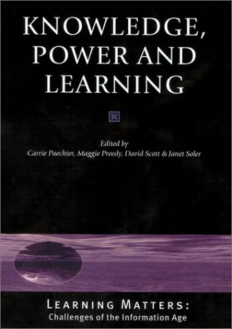 Imagen de archivo de Knowledge, Power and Learning a la venta por Better World Books Ltd